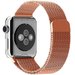 Curea iUni compatibila cu Apple Watch 1/2/3/4/5/6/7, 38mm, Milanese Loop, Otel Inoxidabil, Rose Gold